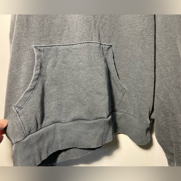 Wildfox Women’s Shady Lady Pullover Hoodie Kangaroo Pocket 1 Cold Shoulder Large - Picture 10 of 16